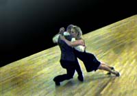 Debora Broderius and Tim Martin in 'Oblivion'