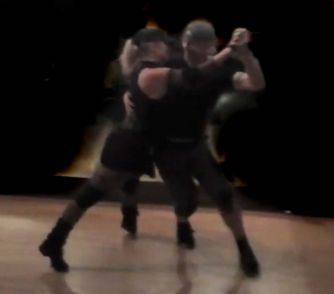 Debora Broderius and Tim Martin in a performance of 'Ula Ula'
